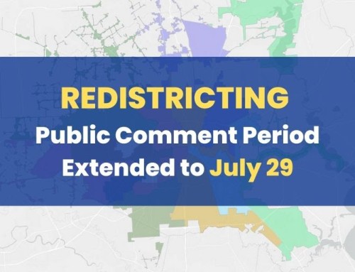 City Extends Redistricting Public Comment Period to July 29