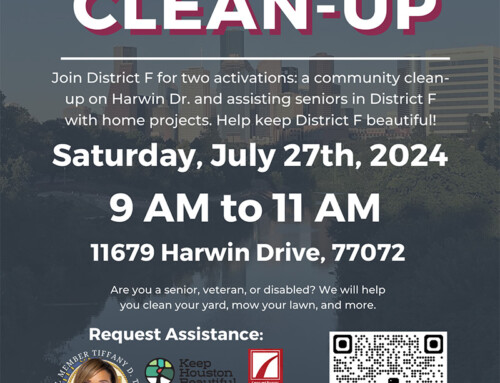 District F Community Clean-Up, July 27