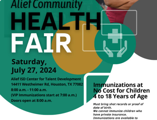 Alief Community Health Fair, July 27
