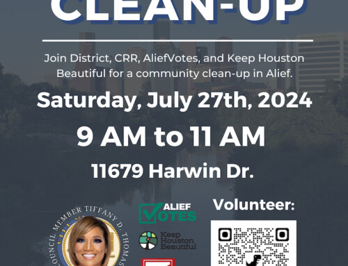 District F Community Clean-Up, July 27