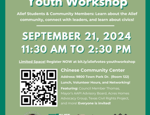 Civic Engagement Youth Workshop, Sept. 21