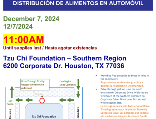 Tzu Chi USA: Drive-Thru Food Distribution, Dec. 7