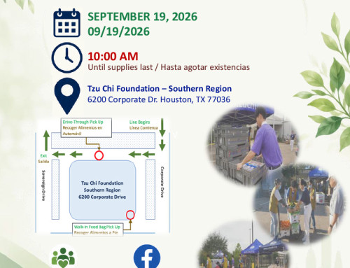 Tzu Chi USA: Drive-Thru Food Distribution, Sept. 19