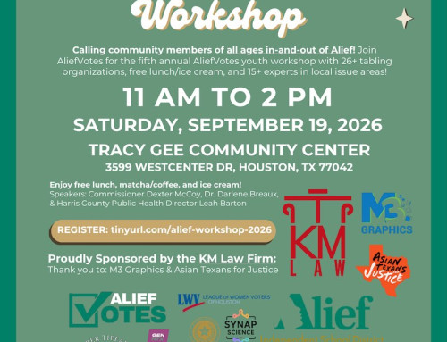 Alief Youth Workshop,  Sept. 19