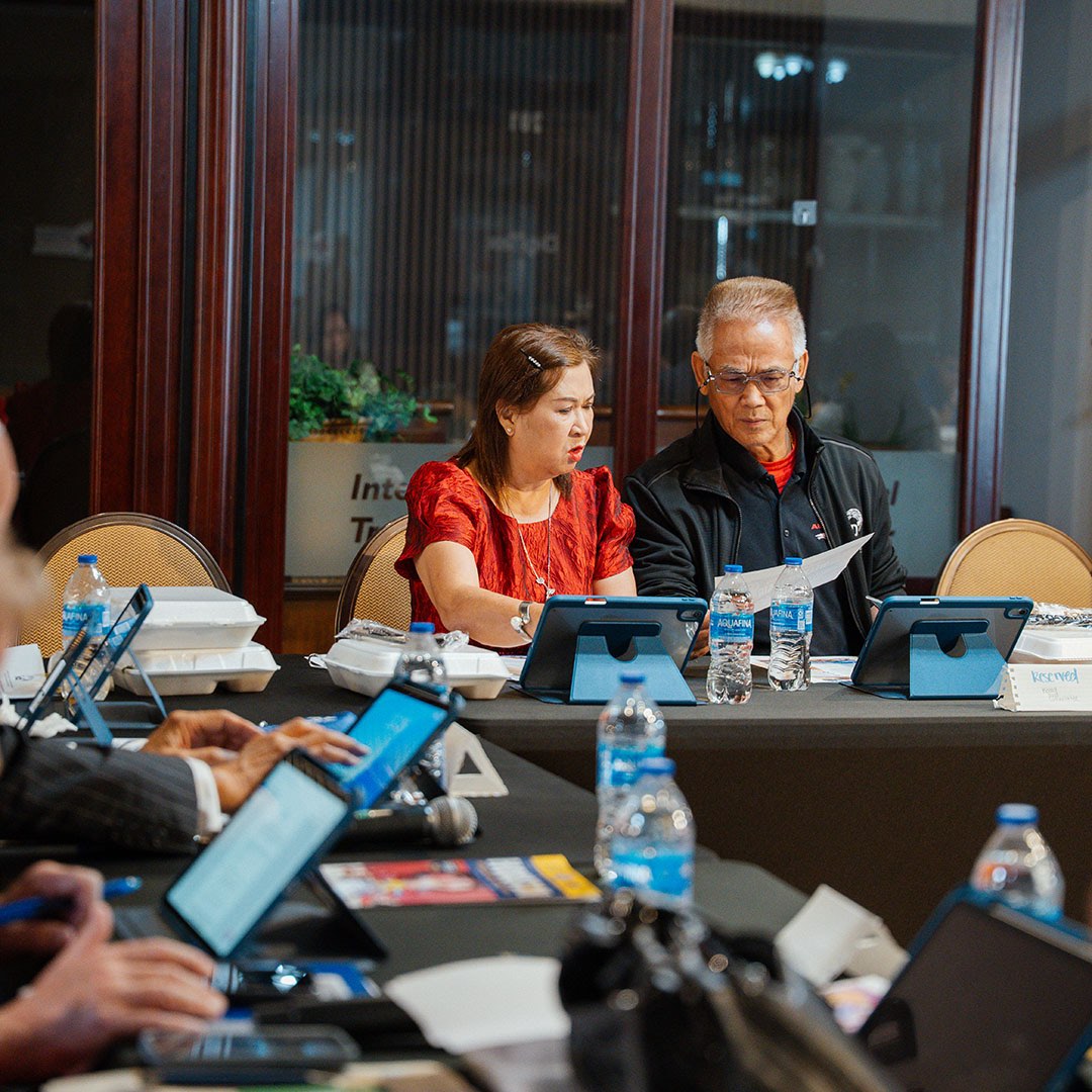 board at work International Management District board of directors meeting