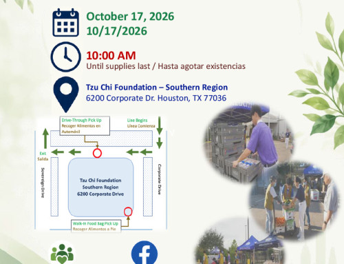 Tzu Chi USA: Drive-Through Food Distribution, Oct. 17